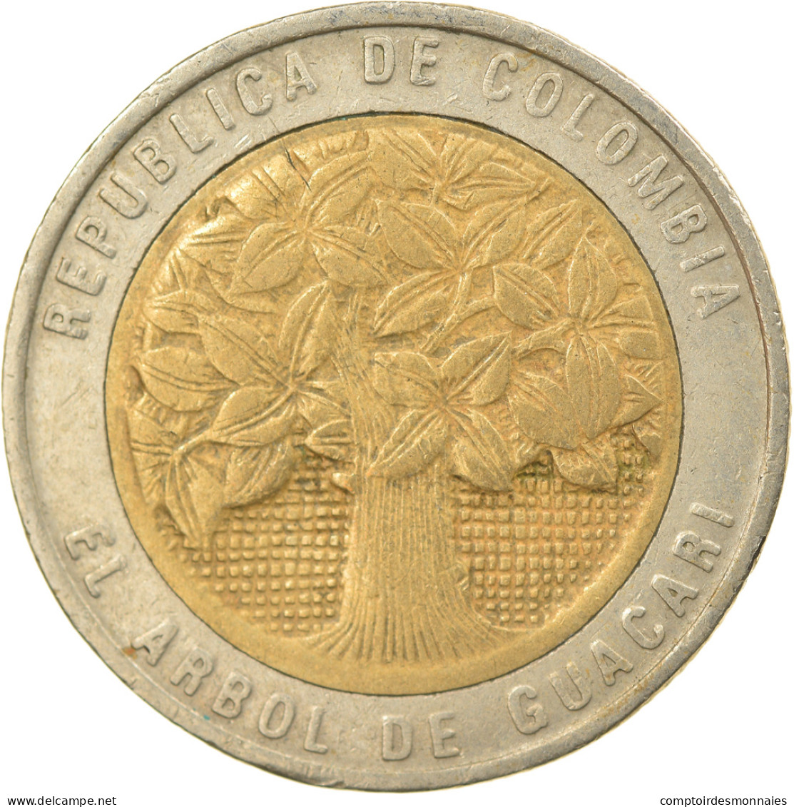 Monnaie, Colombie, 500 Pesos, 1994, TTB, Bi-Metallic, KM:286 - Colombie