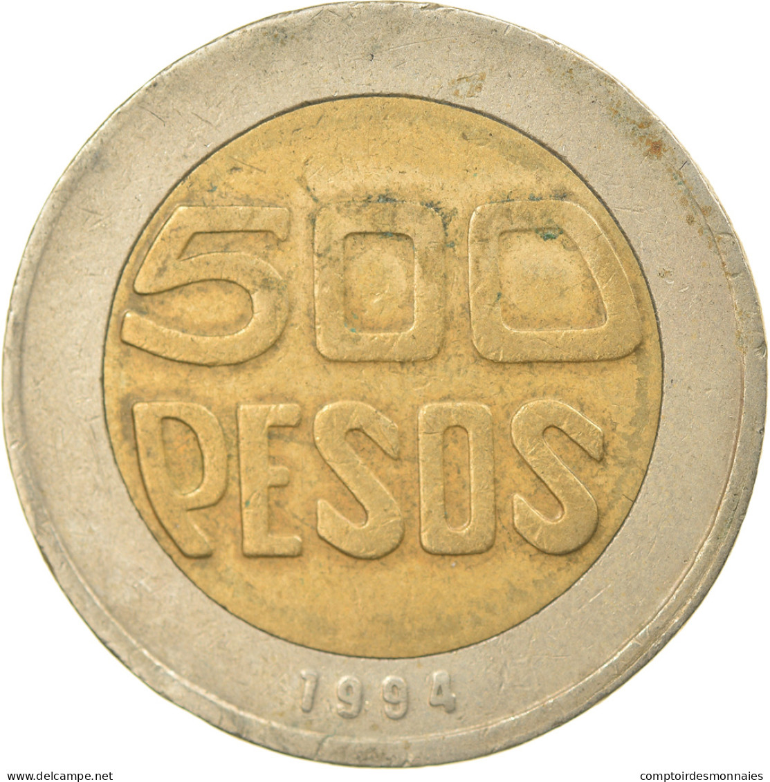 Monnaie, Colombie, 500 Pesos, 1994, TTB, Bi-Metallic, KM:286 - Colombia