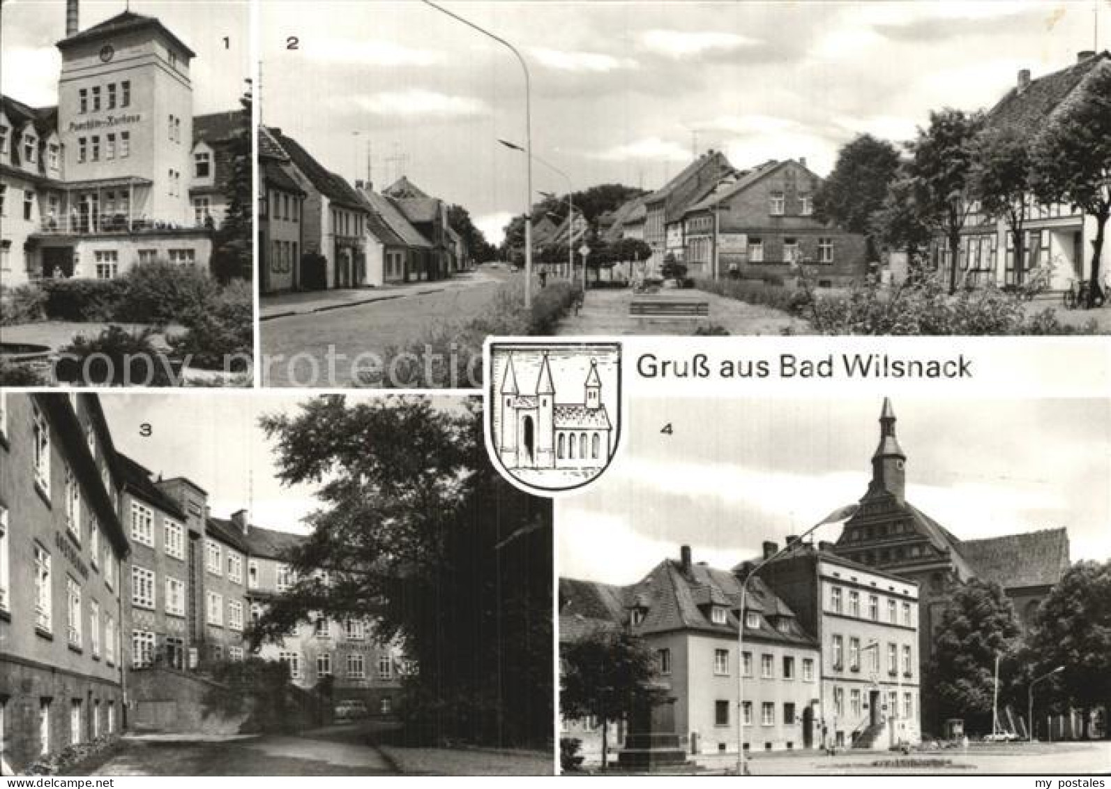 72477285 Bad Wilsnack Puschkin Kurhaus Wittenberger Str Goethehaus Rathaus Bad W - Bad Wilsnack