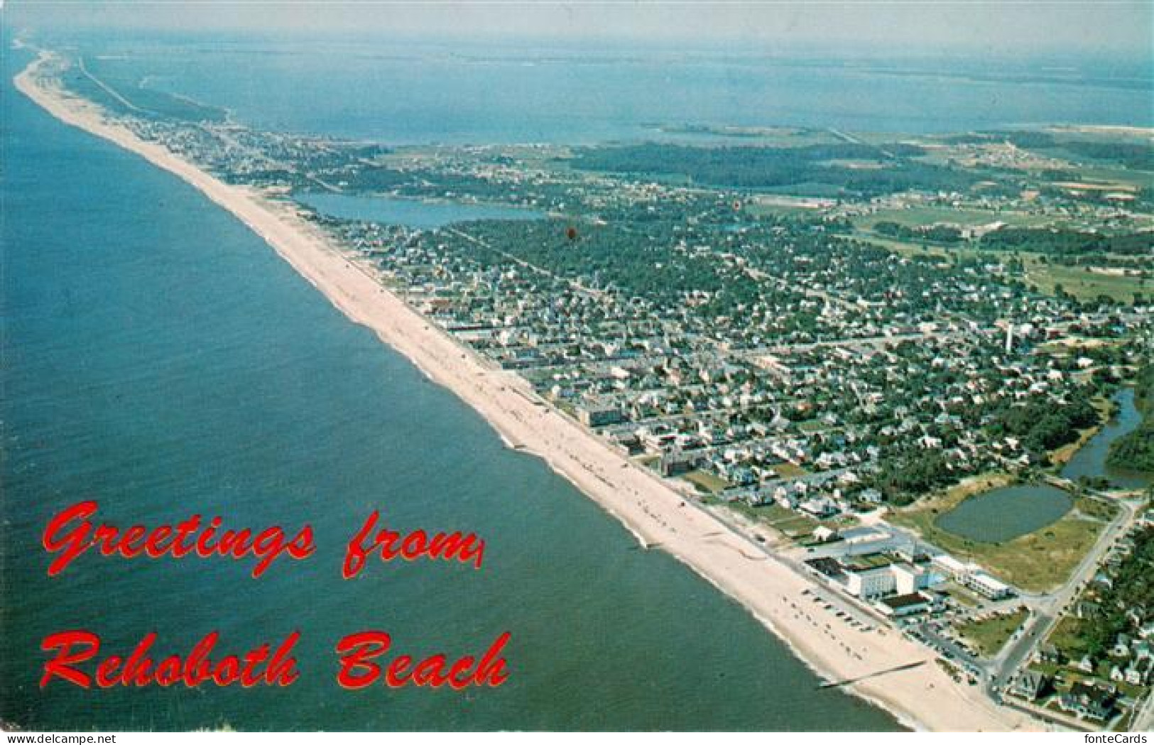 73880359 Rehoboth_Beach_Delaware_USA Lake Gerar Silver Lake Rehoboth Bay And Atl - Andere & Zonder Classificatie