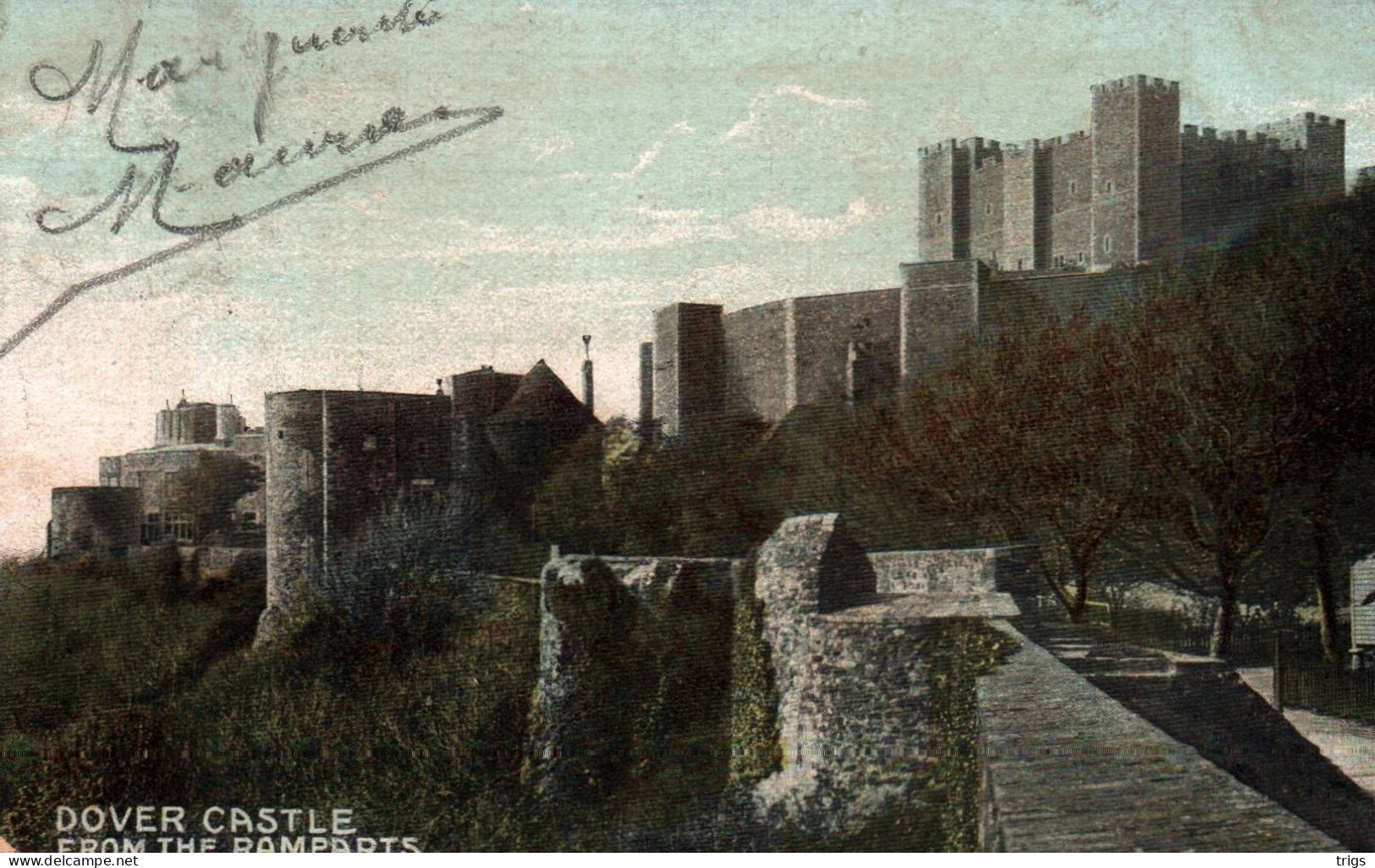 Dover - Castle From The Ramparts - Dover