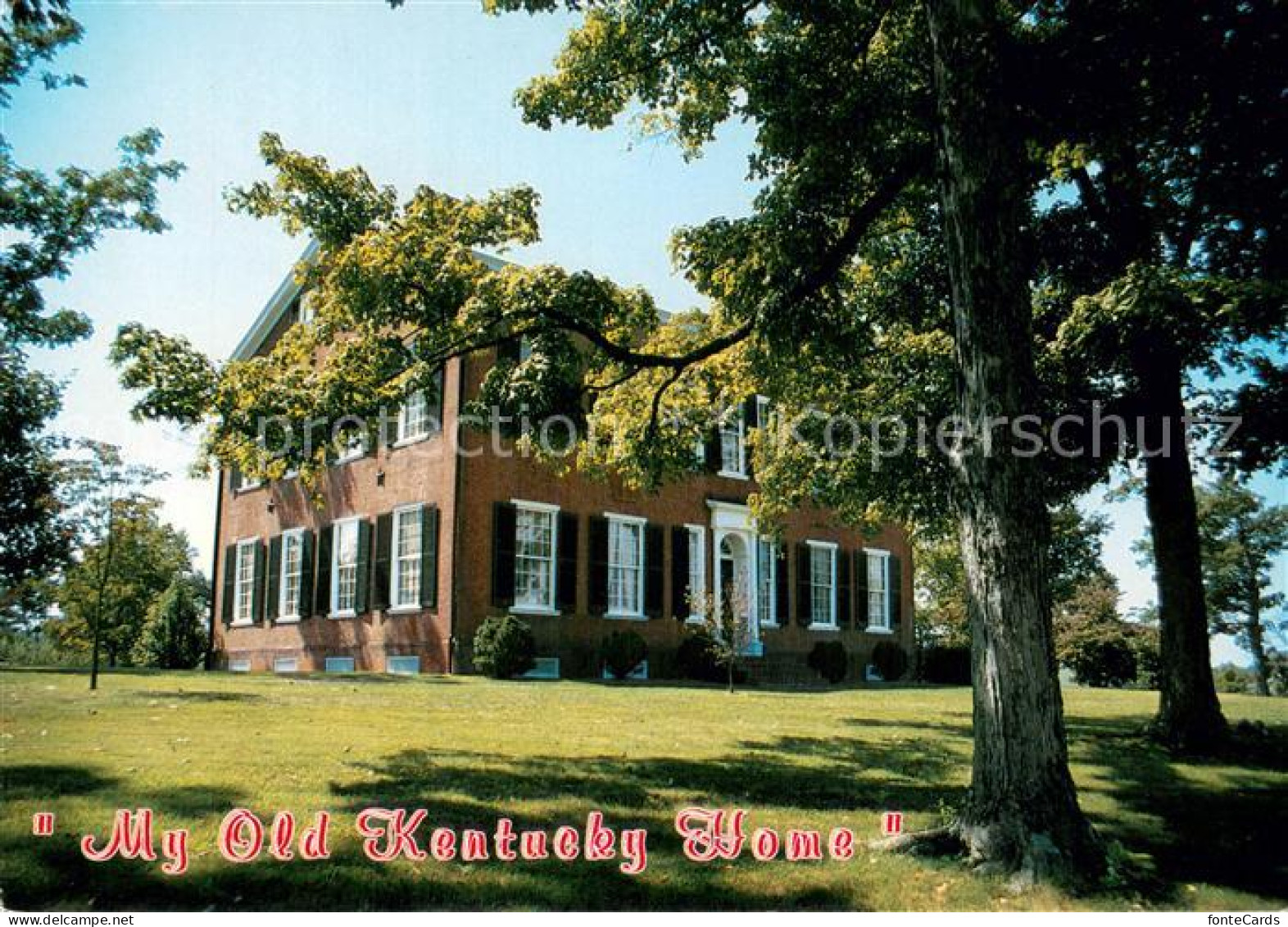 73716875 Bardstown Federal Hill My Old Kentucky Home State Park - Altri & Non Classificati