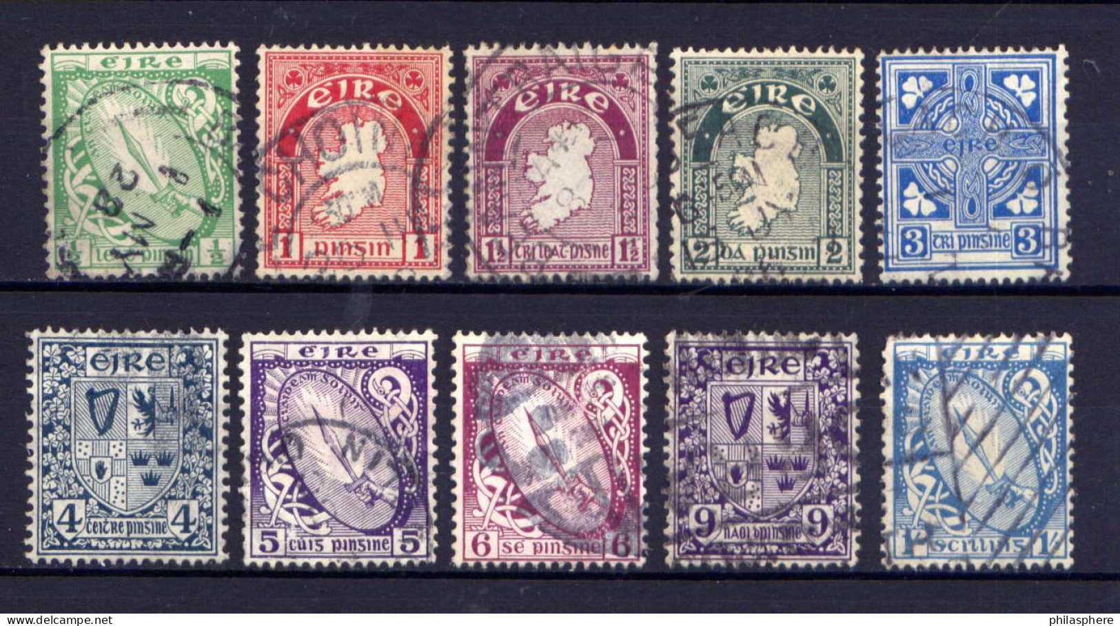 Irland Ex.Nr.40/51       O  Used       (251) - Used Stamps