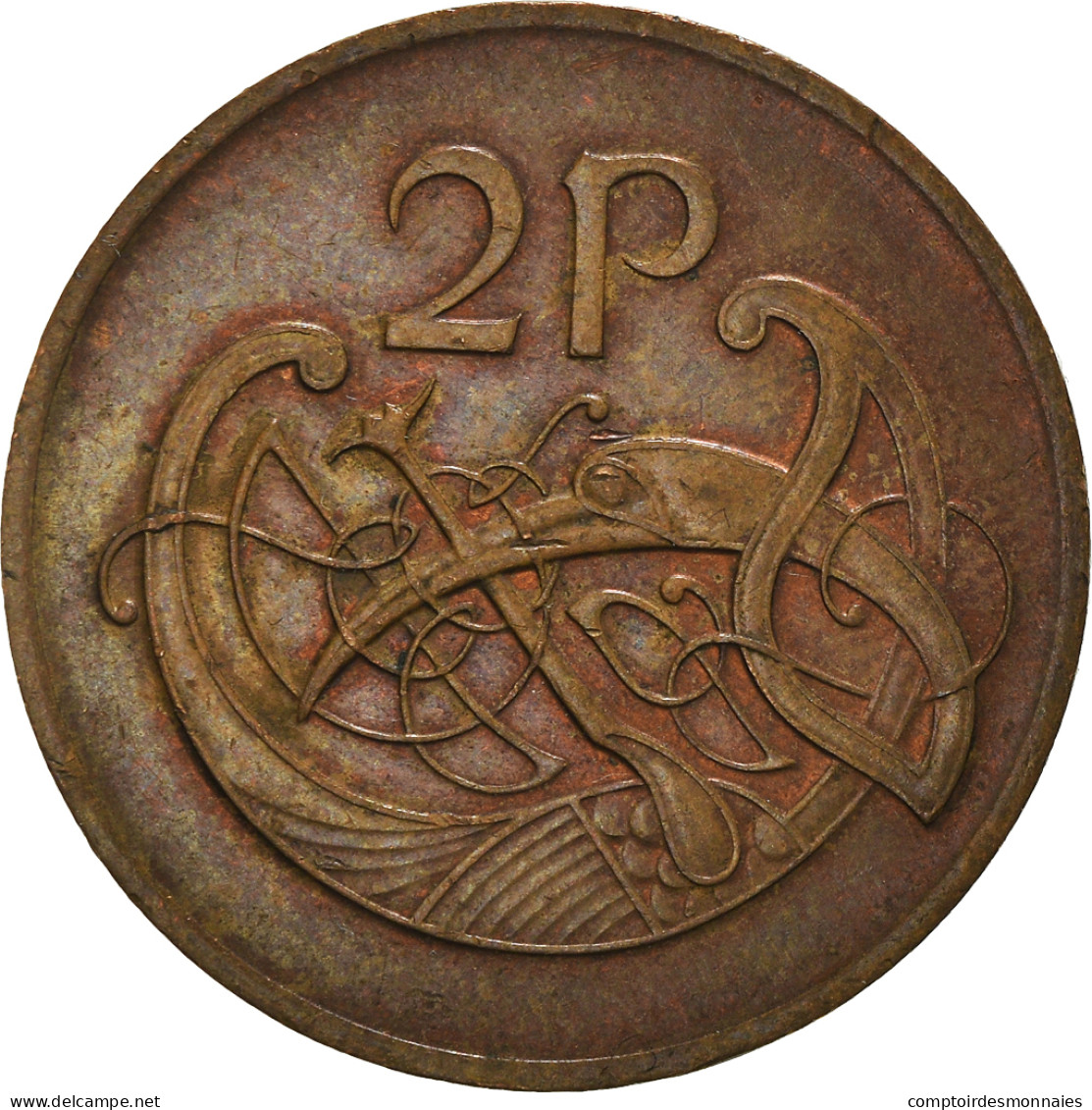 Monnaie, IRELAND REPUBLIC, 2 Pence, 1985, TTB, Bronze, KM:21 - Irlande