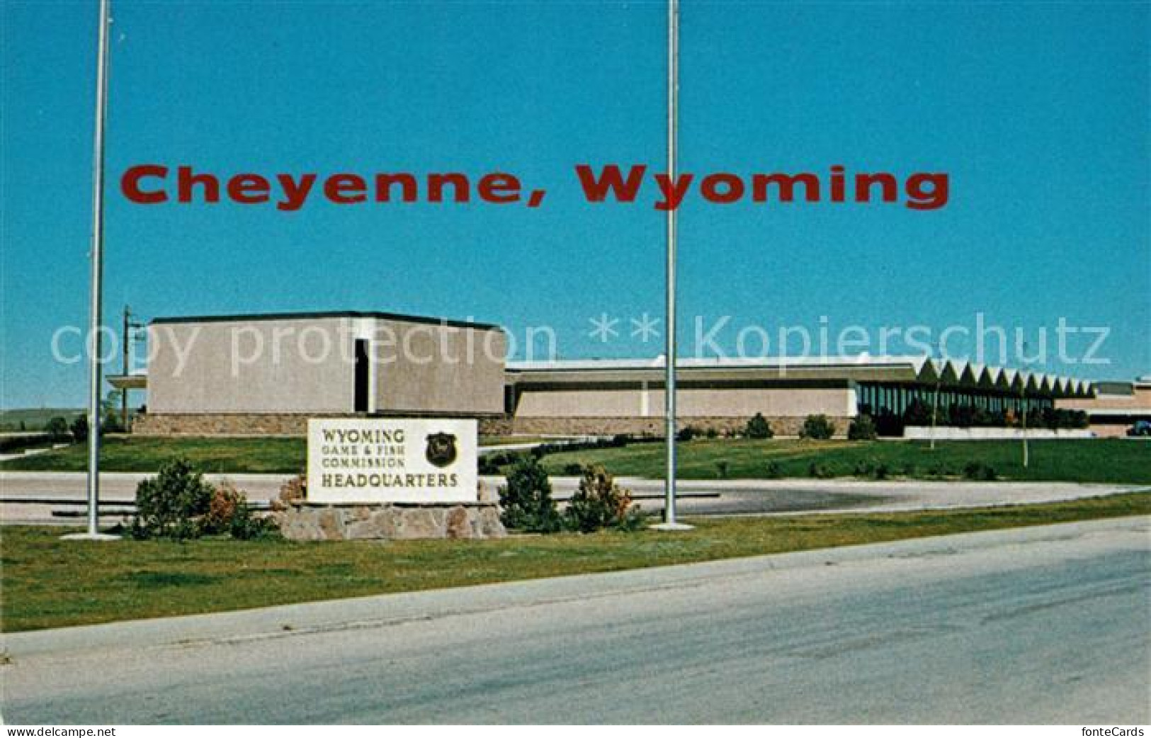 73130753 Cheyenne_Wyoming State Game And Fish Building - Other & Unclassified