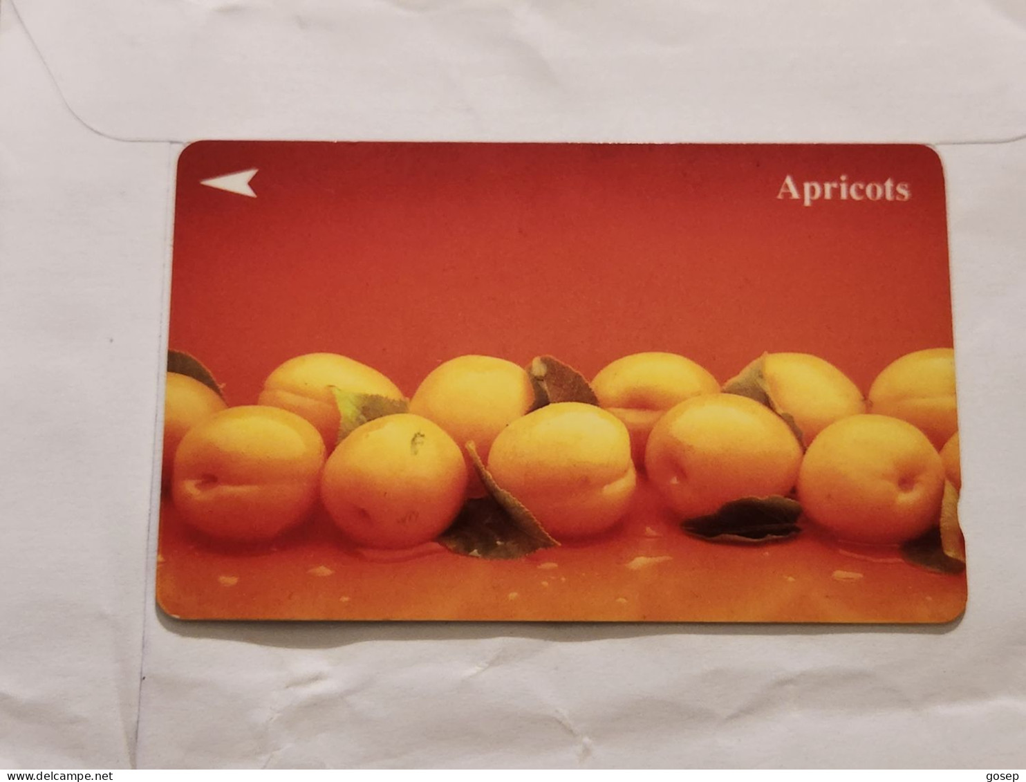 SINGAPORE-(37SIGB)-APRICOTS-(81)(37SIGB-018033)($50)(1/1/1994)-used Card+1card Prepiad Free - Singapour