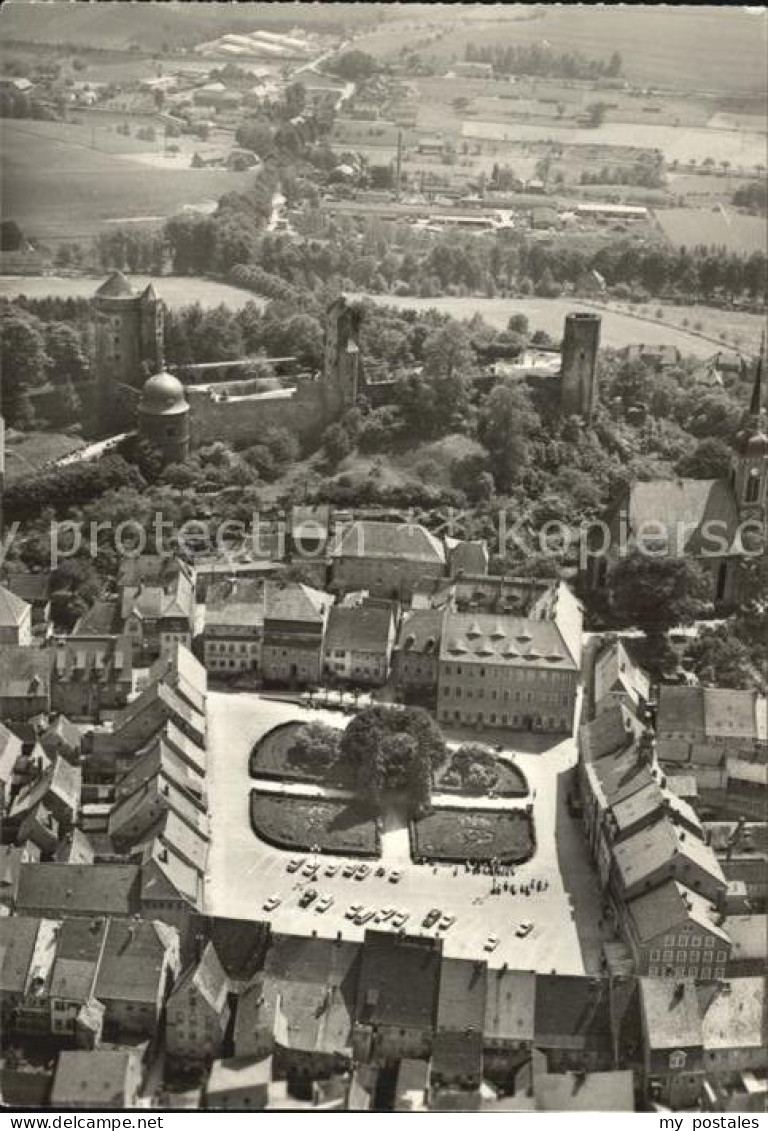 72474711 Stolpen Fliegeraufnahme Burg Stolpen - Stolpen