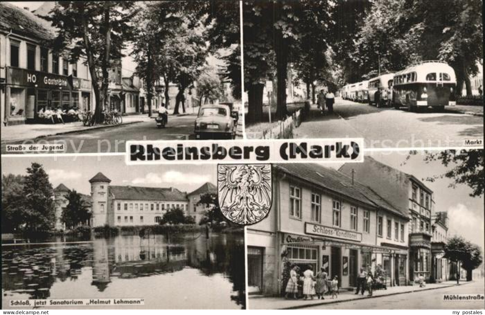 72470986 Rheinsberg Strasse Der Jugend Markt Muehlenstrasse Schloss Jetzt Sanato - Zechlinerhütte
