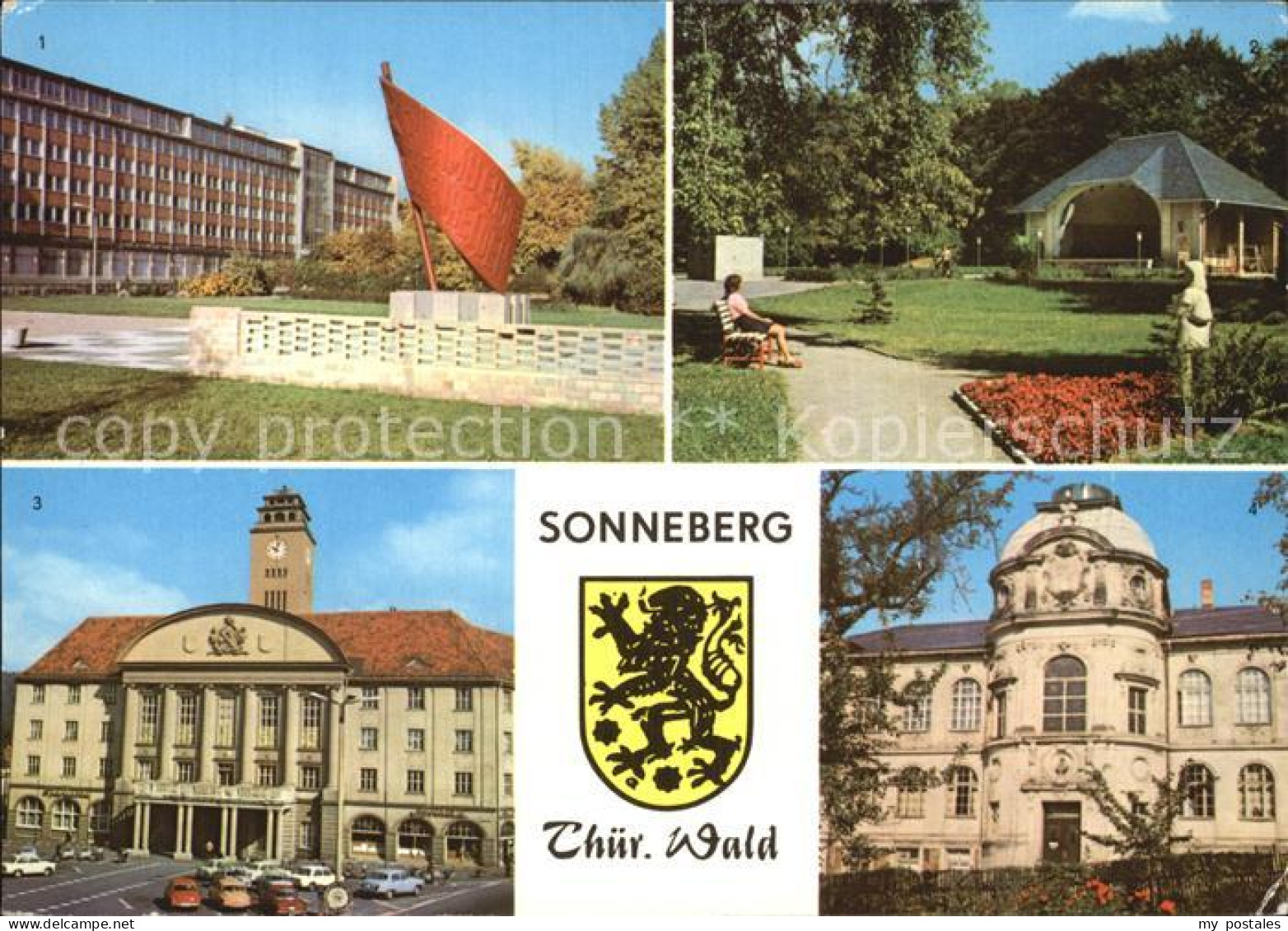 72467399 Sonneberg Thueringen Ehrenmal Karl-Marx-Strasse Spielzeugmuseum Sonnebe - Sonneberg