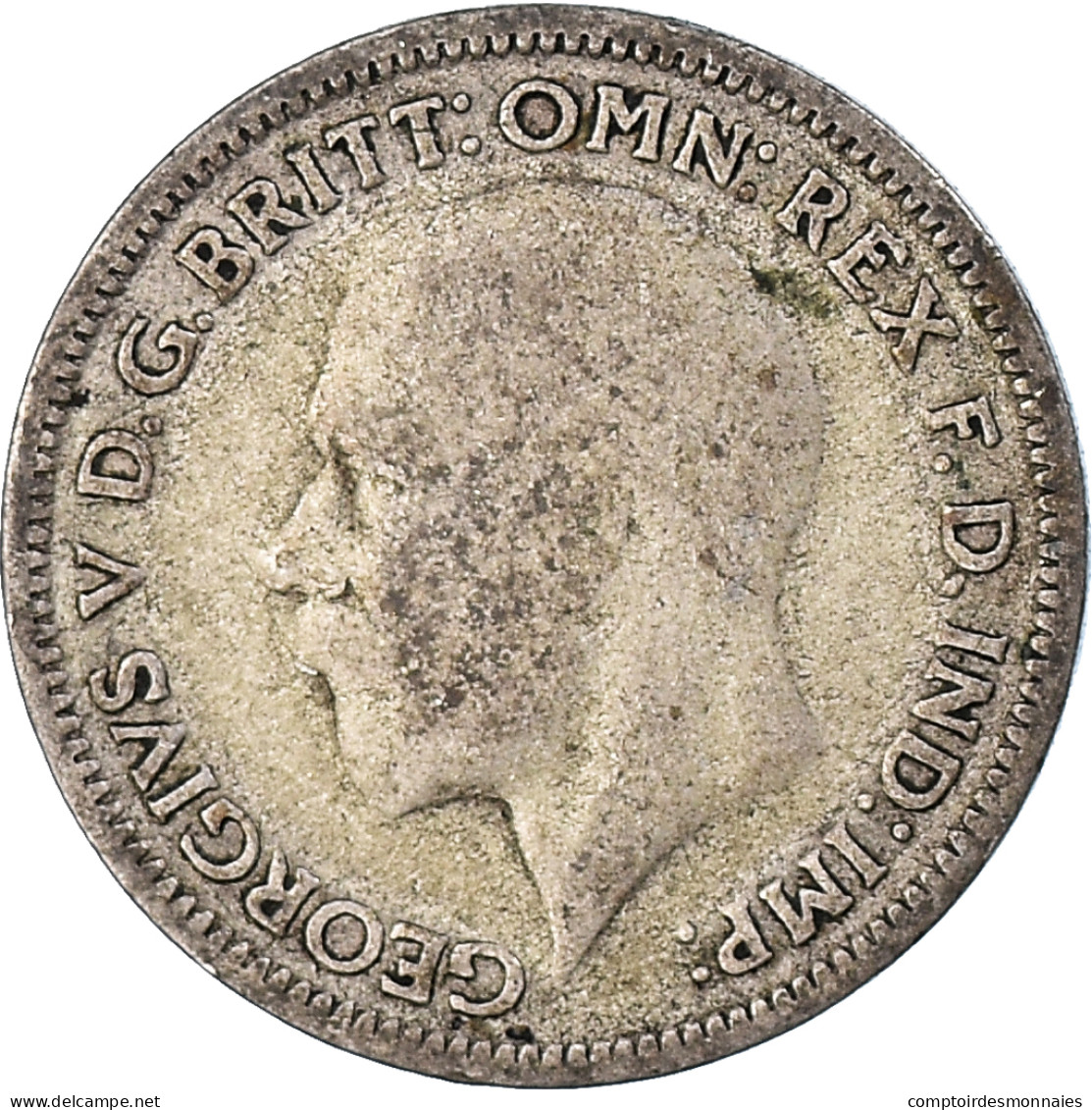 Monnaie, Grande-Bretagne, George V, 6 Pence, 1935, TB, Argent, KM:832 - H. 6 Pence