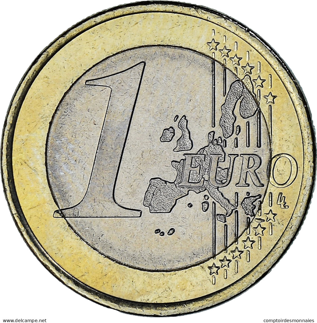 Monaco, Rainier III, Euro, 2001, Paris, TTB+, Bimétallique, Gadoury:MC178 - Monaco