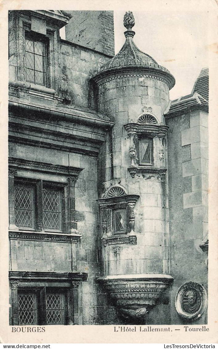 FRANCE - Bourges - L'hôtel Lallemand - Tourelle - Carte Postale Ancienne - Bourges