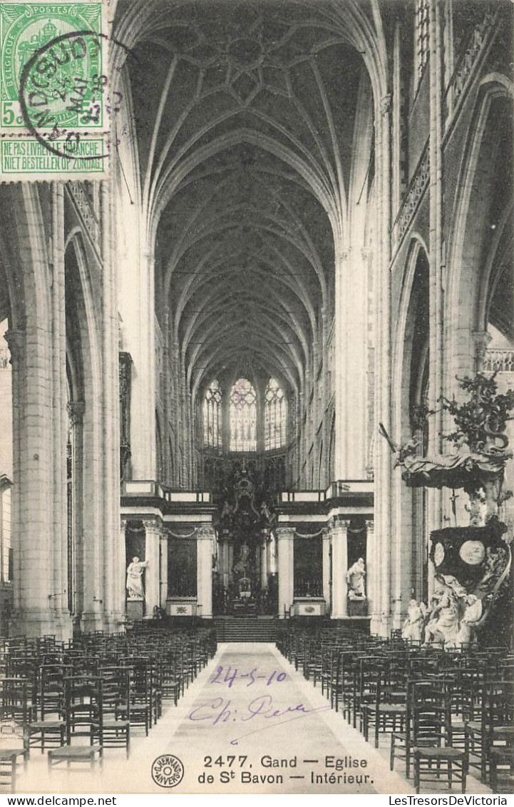 BELGIQUE - Gent - Intérieur De L'église De Saint Bavon - Carte Postale Ancienne - Gent