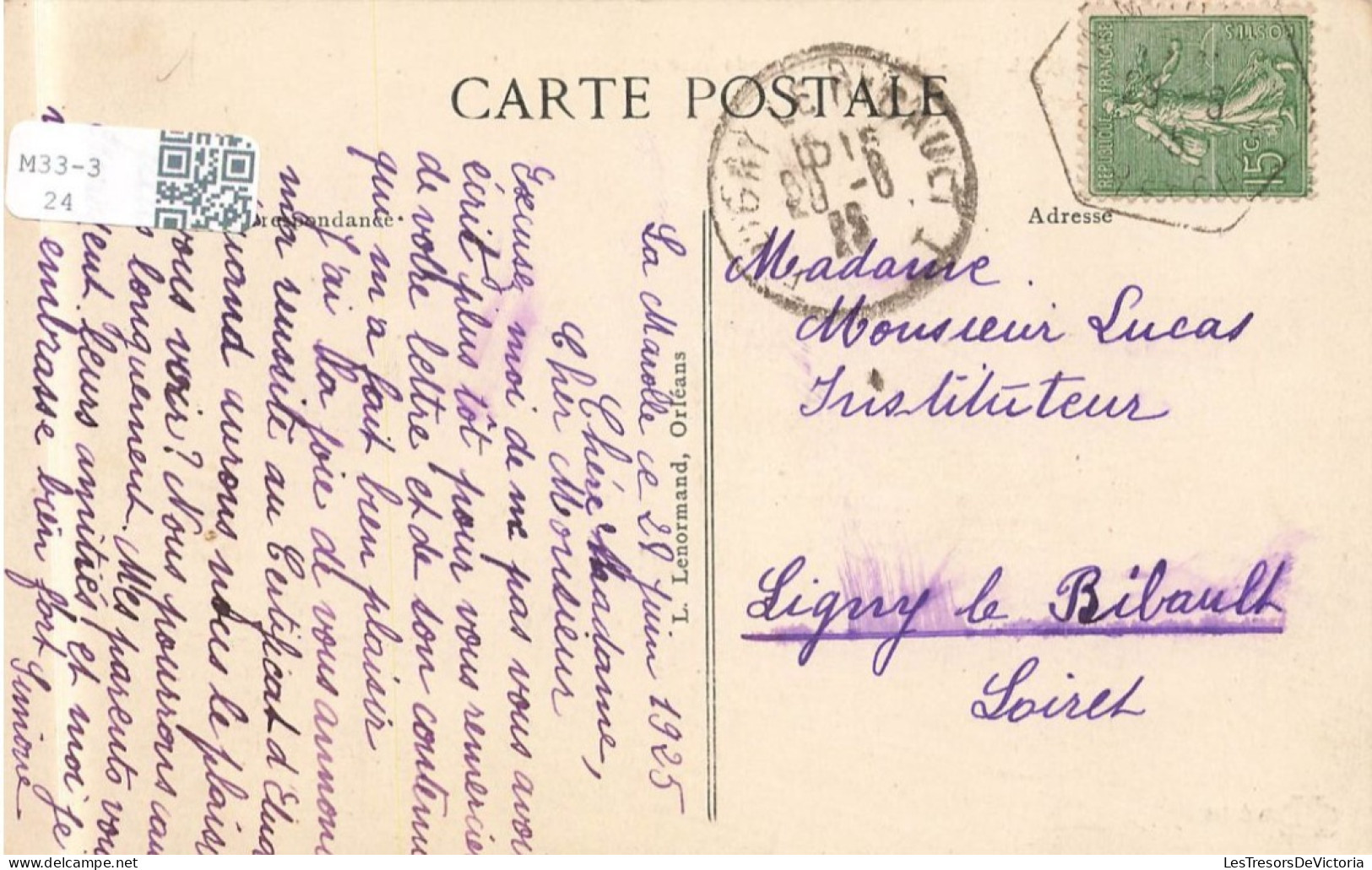 FRANCE - La Marolle (L & C) - La Grande Rue Et La Mairie - Carte Postale Ancienne - Other & Unclassified