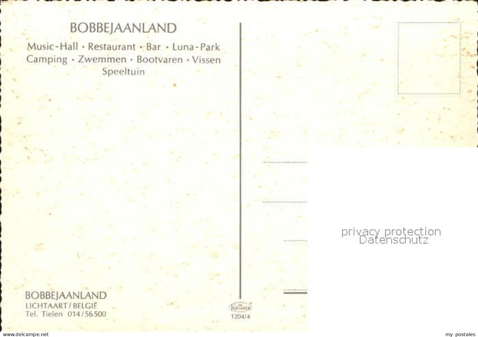 72464254 Lichtaart Bobbejaanland Lichtaart - Merksplas