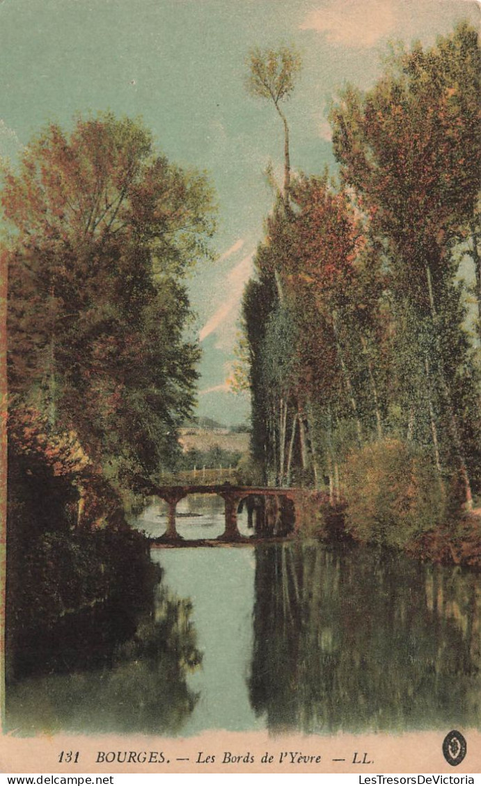 FRANCE - Bourges - Les Bords De L'Yèvre -  Carte Postale Ancienne - Bourges