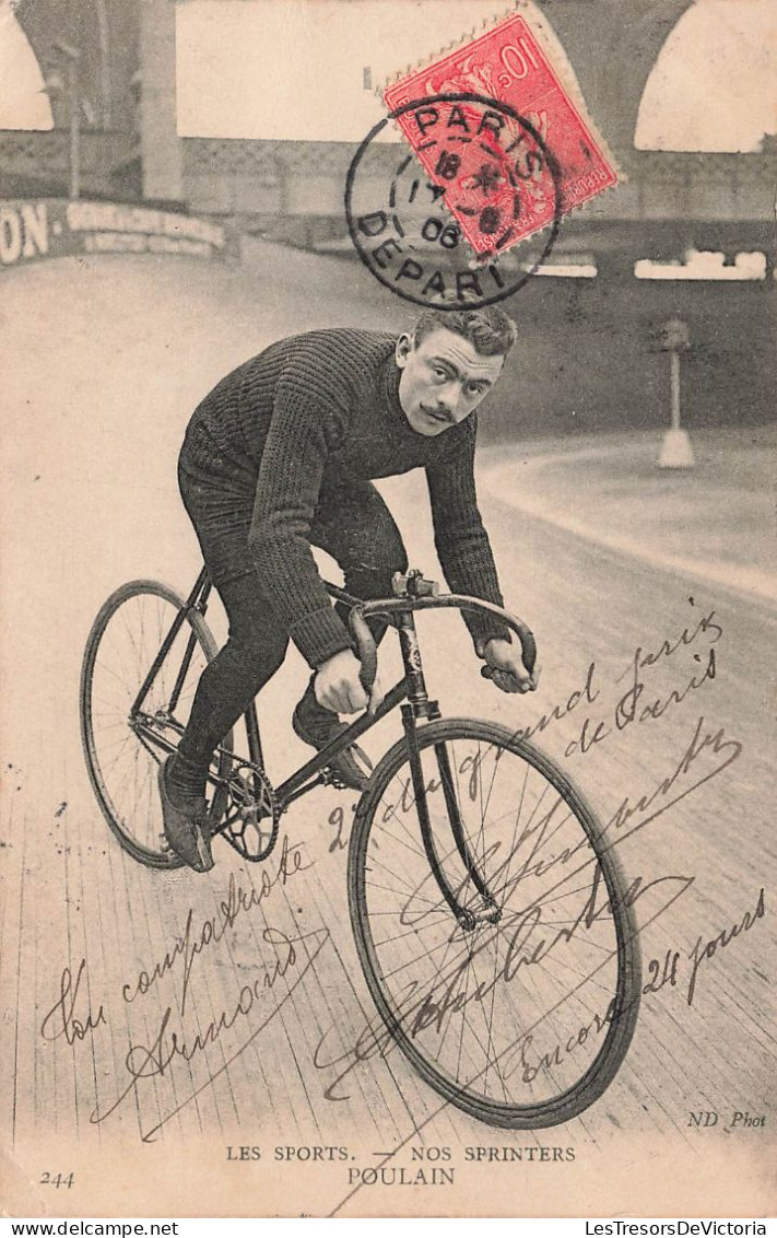 SPORT - Les Sports - Nos Sprinters - Poulain - Vélo - ND Phot - Carte Postale Ancienne - Cyclisme