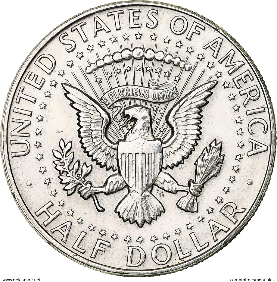 États-Unis, Half Dollar, Kennedy, 1964, Philadelphie, Argent, SUP, KM:202 - 1964-…: Kennedy