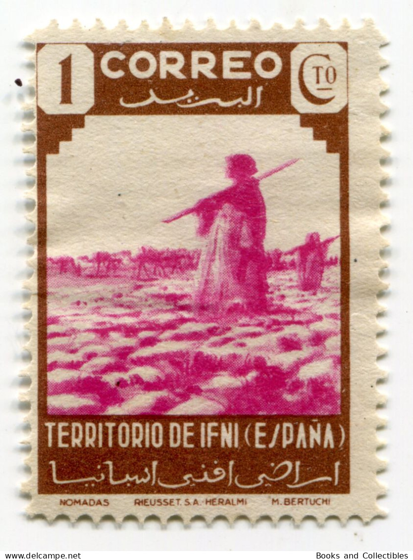 [FBL ● A-03] IFNI - 1943 - Nomadic Herdsmen - 1 Cto - Edifil ES-IF 16 - Ifni