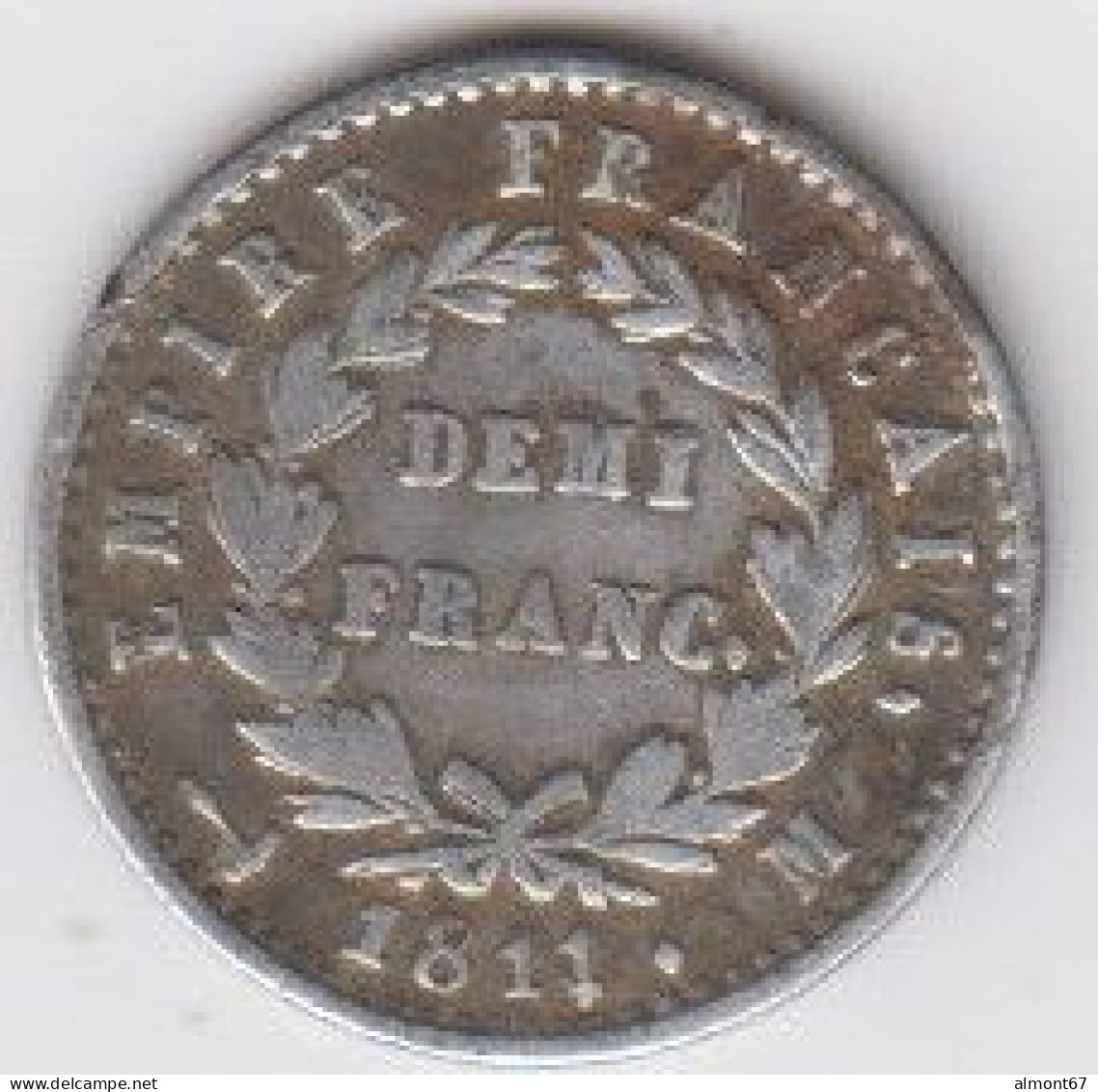 Napoléon - Demi Franc 1811 M - 1/2 Franc