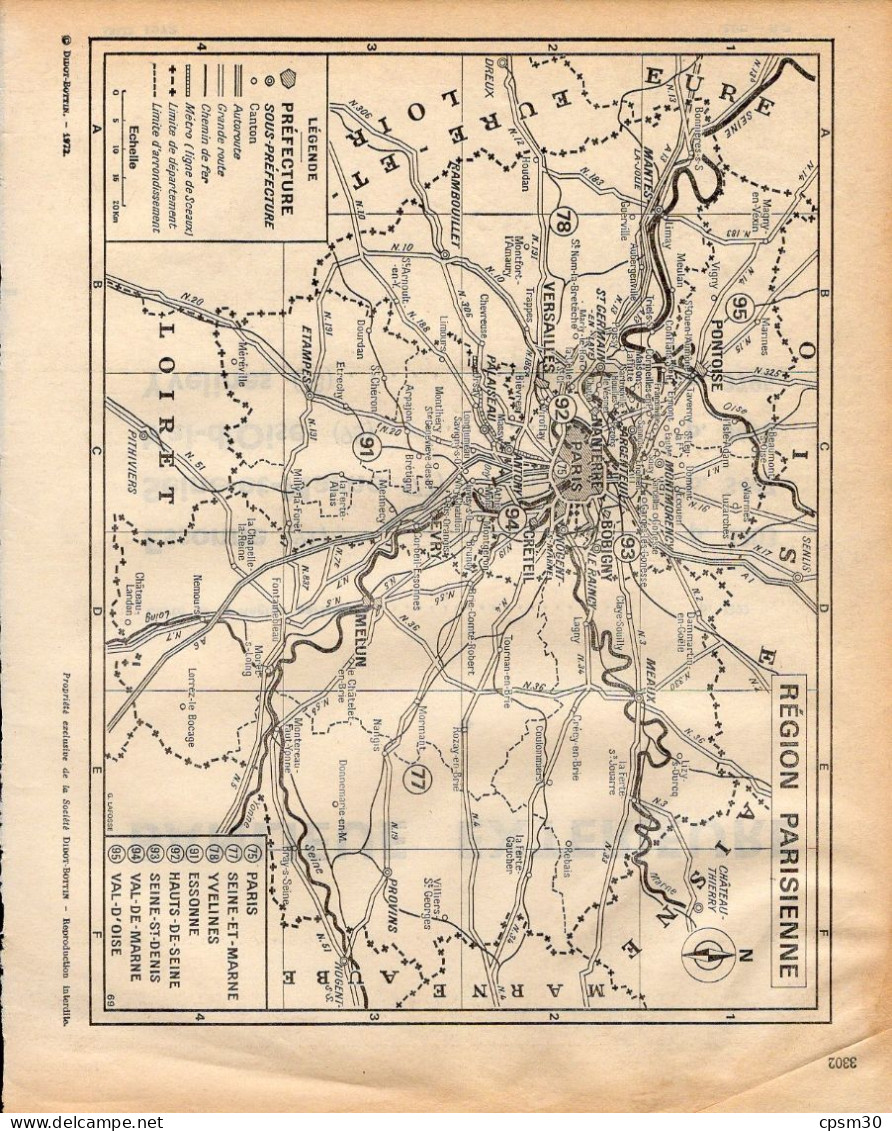 ANNUAIRE - 94 - Val-de-Marne PERIGNY, Années 1969 Et 1972 édition Didot-Bottin - Perigny