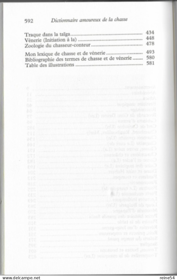 Dictionnaire Amoureux De La Chasse -Dominique Venner - PLON 2000 Le Grand Livre Du Mois - Caccia/Pesca