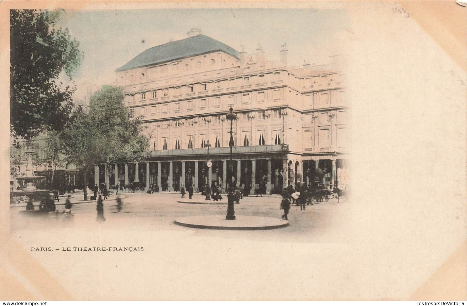 FRANCE - Paris - Le Théâtre Français - Colorisé - Dos Non Divisé - Carte Postale Ancienne - Other Monuments