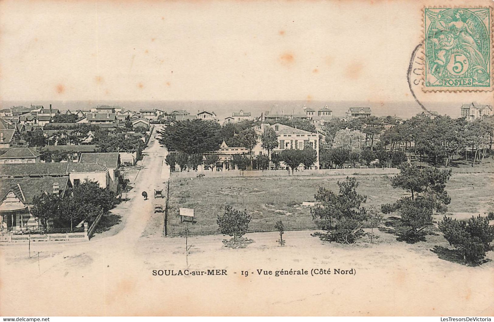 FRANCE - Soulac Sur Mer - Vue Générale (Côté Nord) - Carte Postale Ancienne - Soulac-sur-Mer