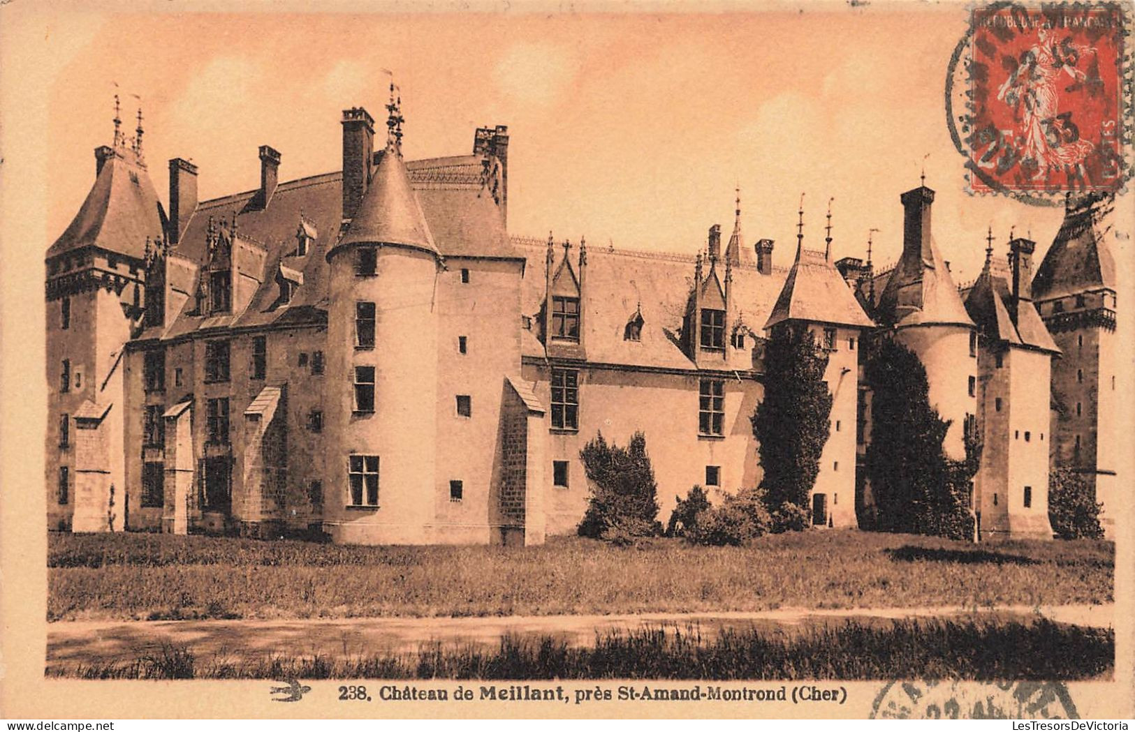 FRANCE - Meillant - Château De Meillant - Près Saint Amand Montrond - Carte Postale Ancienne - Meillant