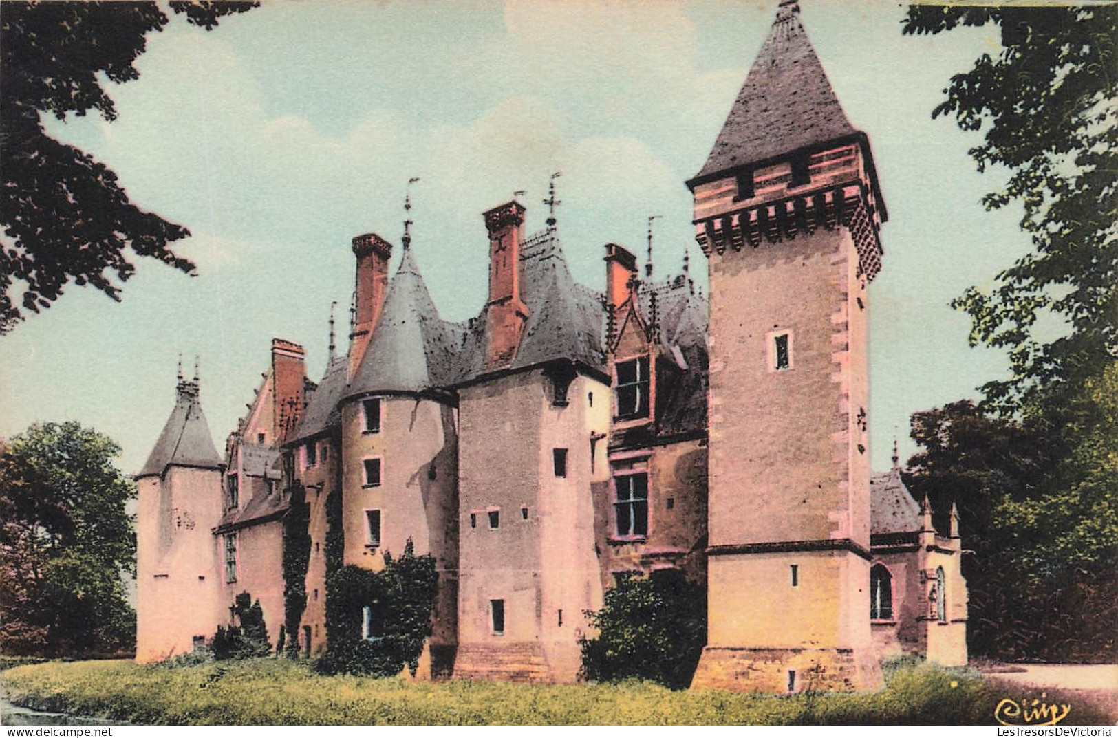 FRANCE - Flaneries En Berry - Altier - Le Château Demeure - Carte Postale Ancienne - Other & Unclassified