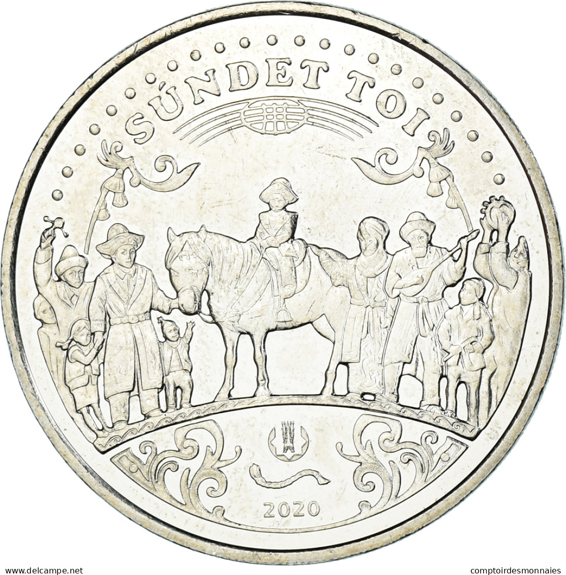 Monnaie, Kazakhstan, 100 Tenge, 2020, Kazakhstan Mint, Sündet Toi - - Kazakhstan