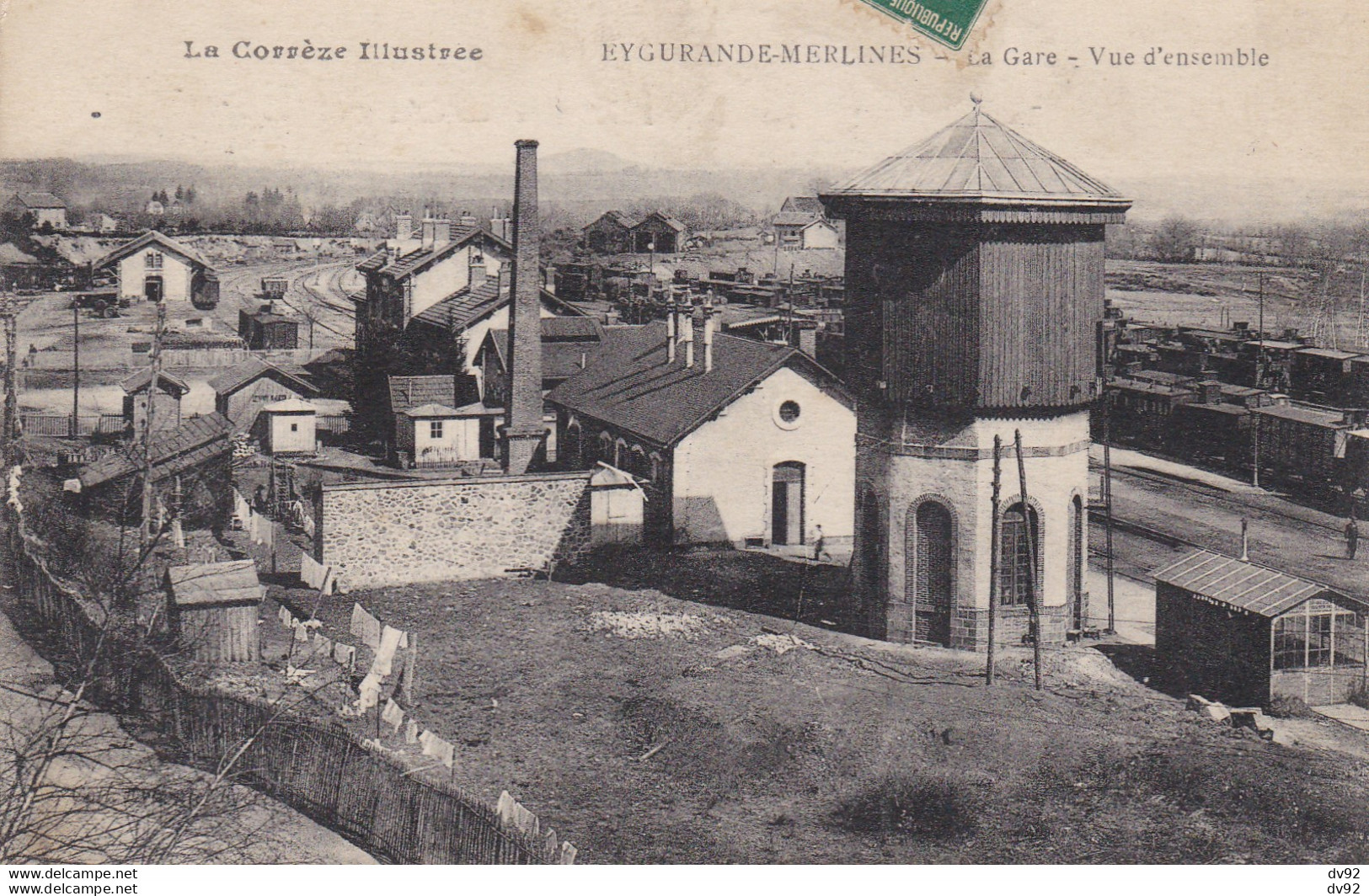 CORREZE EYGURANDE MERLINES LA GARE - Eygurande