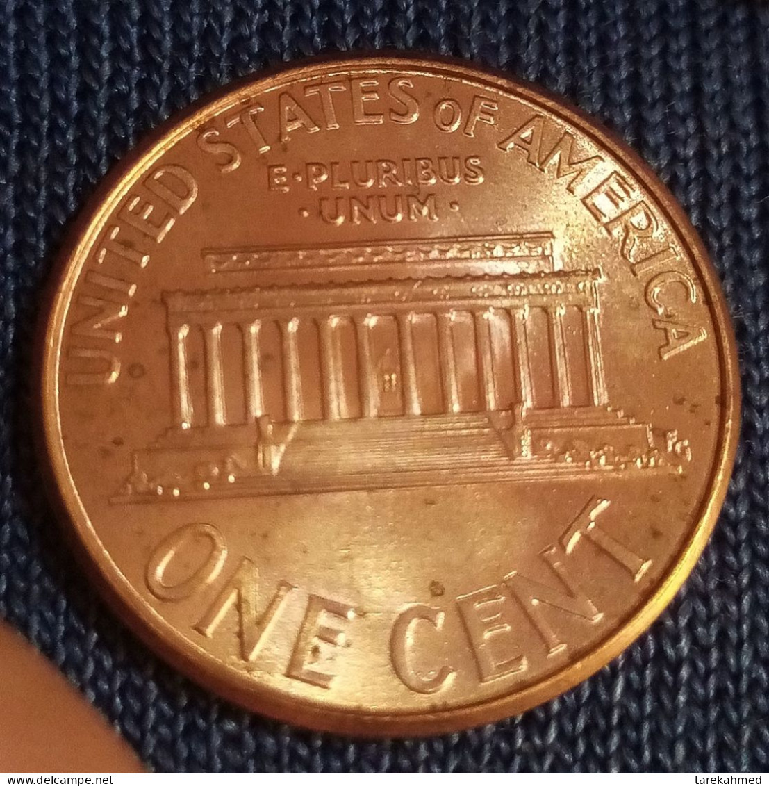 USA, Lincoln Cent, 2003, Philadelphie, UNC, Agouz - 1959-…: Lincoln, Memorial Reverse