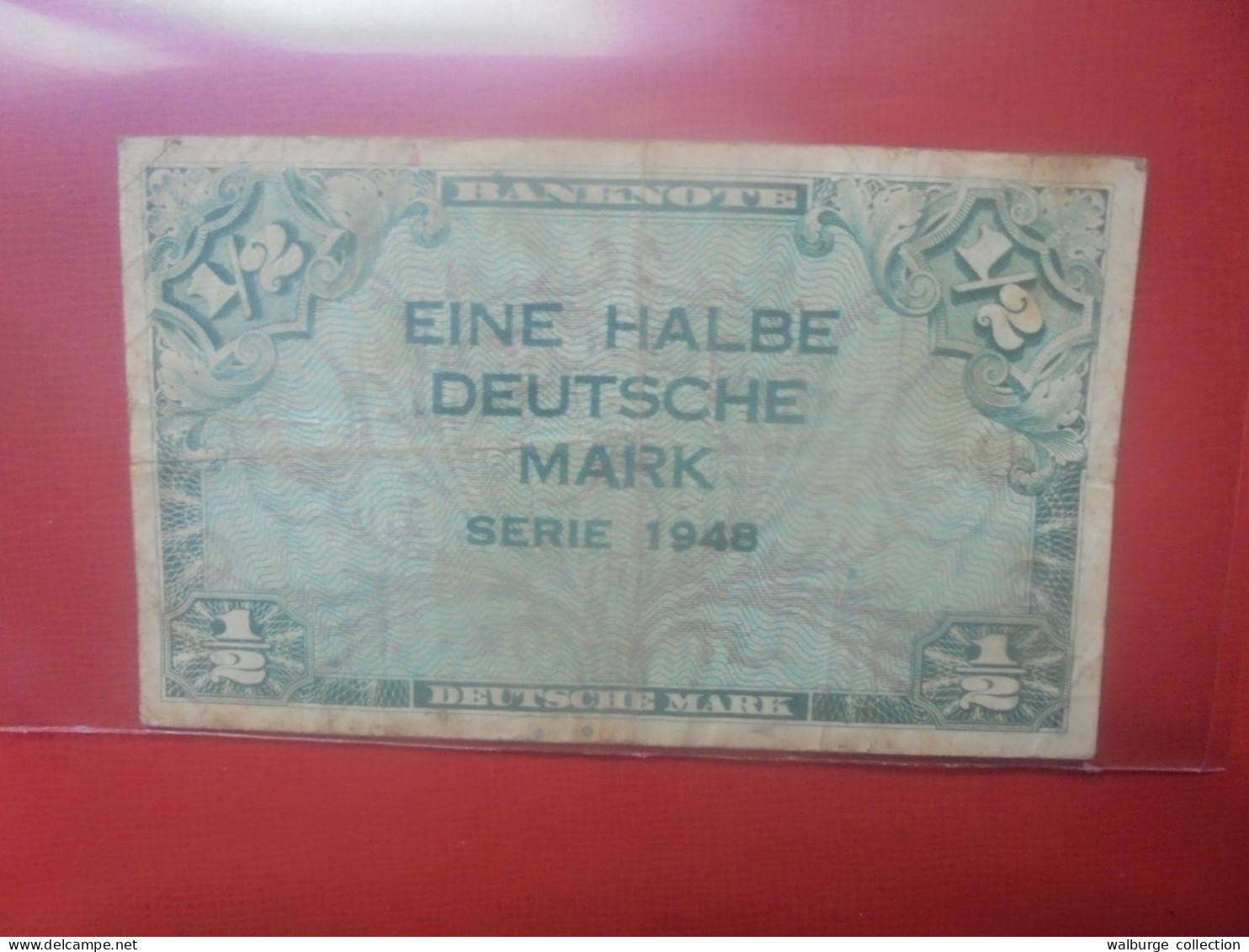 OCCUPATION ALLIEE 1/2 MARK 1948 Circuler (ALL.2) - 1/2 Mark