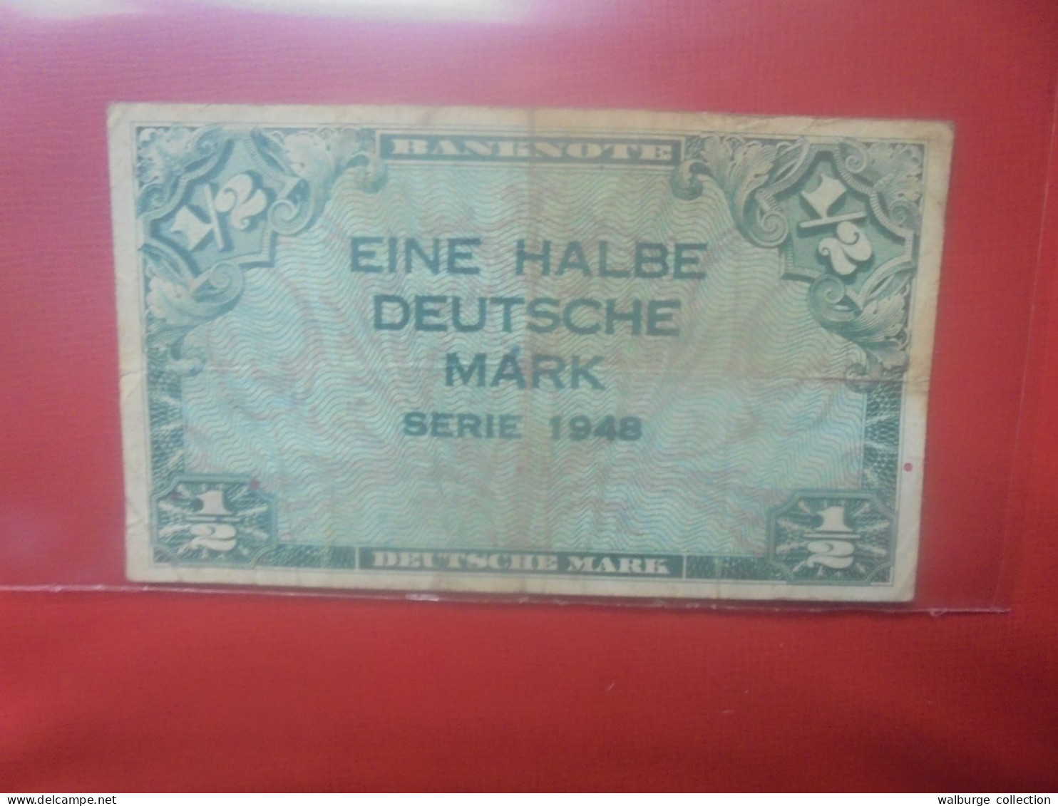 OCCUPATION ALLIEE 1/2 MARK 1948 Circuler (ALL.2) - 1/2 Mark