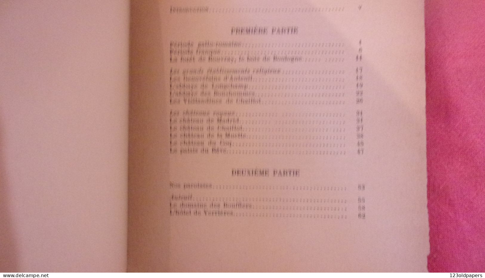 1897 Un Coin De Paris, Le XVIe Arrondissement Dans Le Passé J. Laffitte AUTEUIL PASSY CHAILLOT BOIS BOULOGNE - Parijs