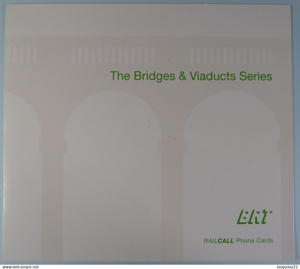 UK - British Rail - BRT006 To 010 - Bridges & Viaducts - Set Of 5 - Mint In Folder - [ 8] Firmeneigene Ausgaben