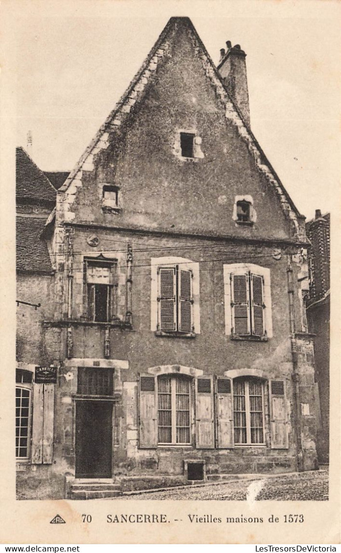 FRANCE - Sancerre - Vieilles Maisons De 1573 - Carte Postale Ancienne - Sancerre