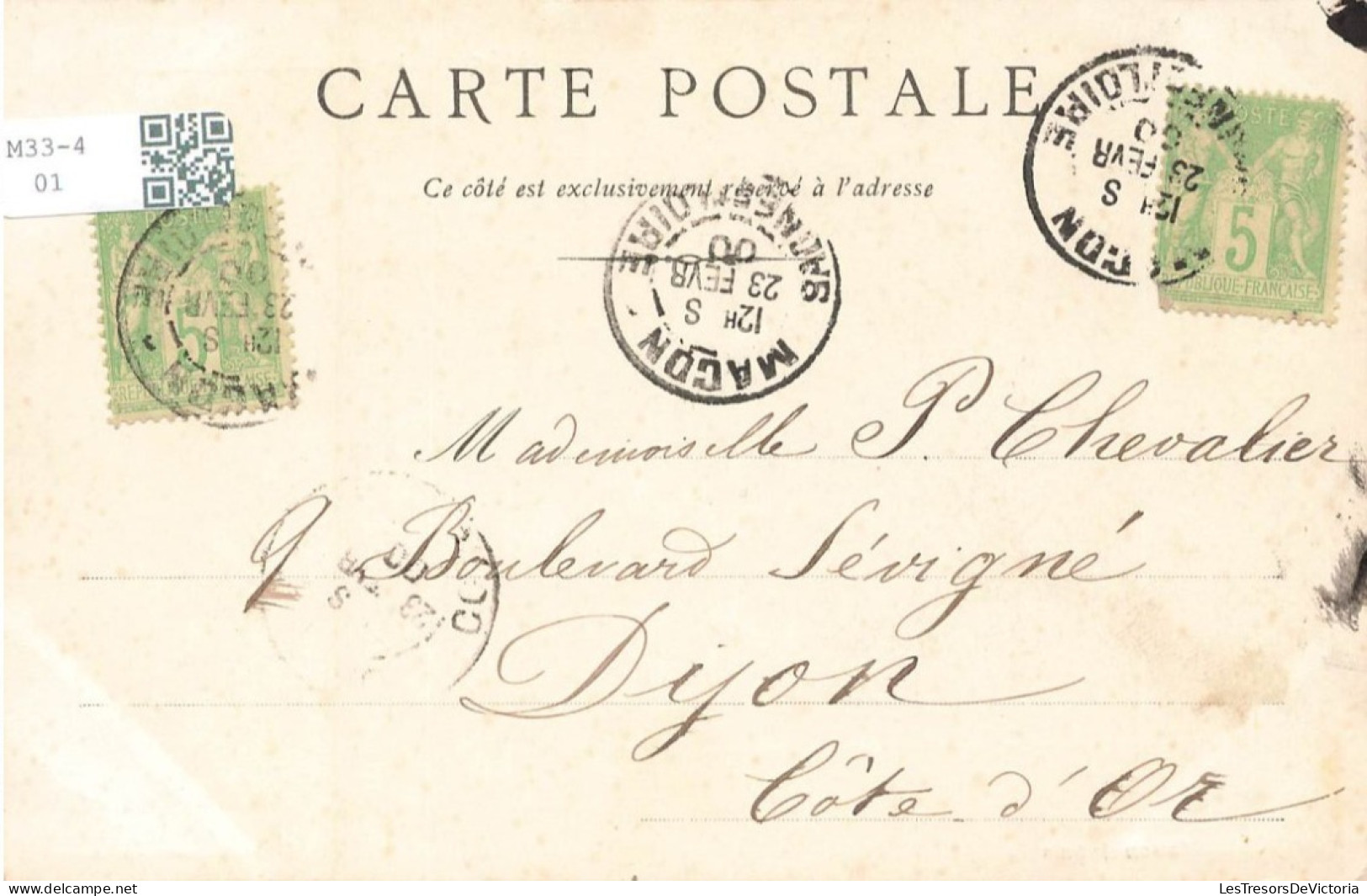 FRANCE - Mâcon - Maison De Bois - Dos Non Divisé -  Carte Postale Ancienne - Macon