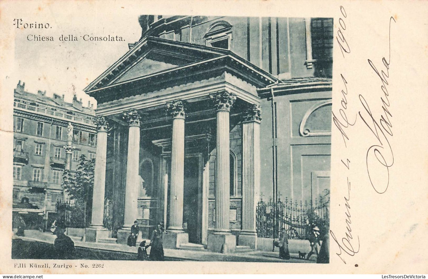 ITALIE - Torino - Chiesa Della Consolata - Dos Non Divisé - Carte Postale Ancienne - Other Monuments & Buildings