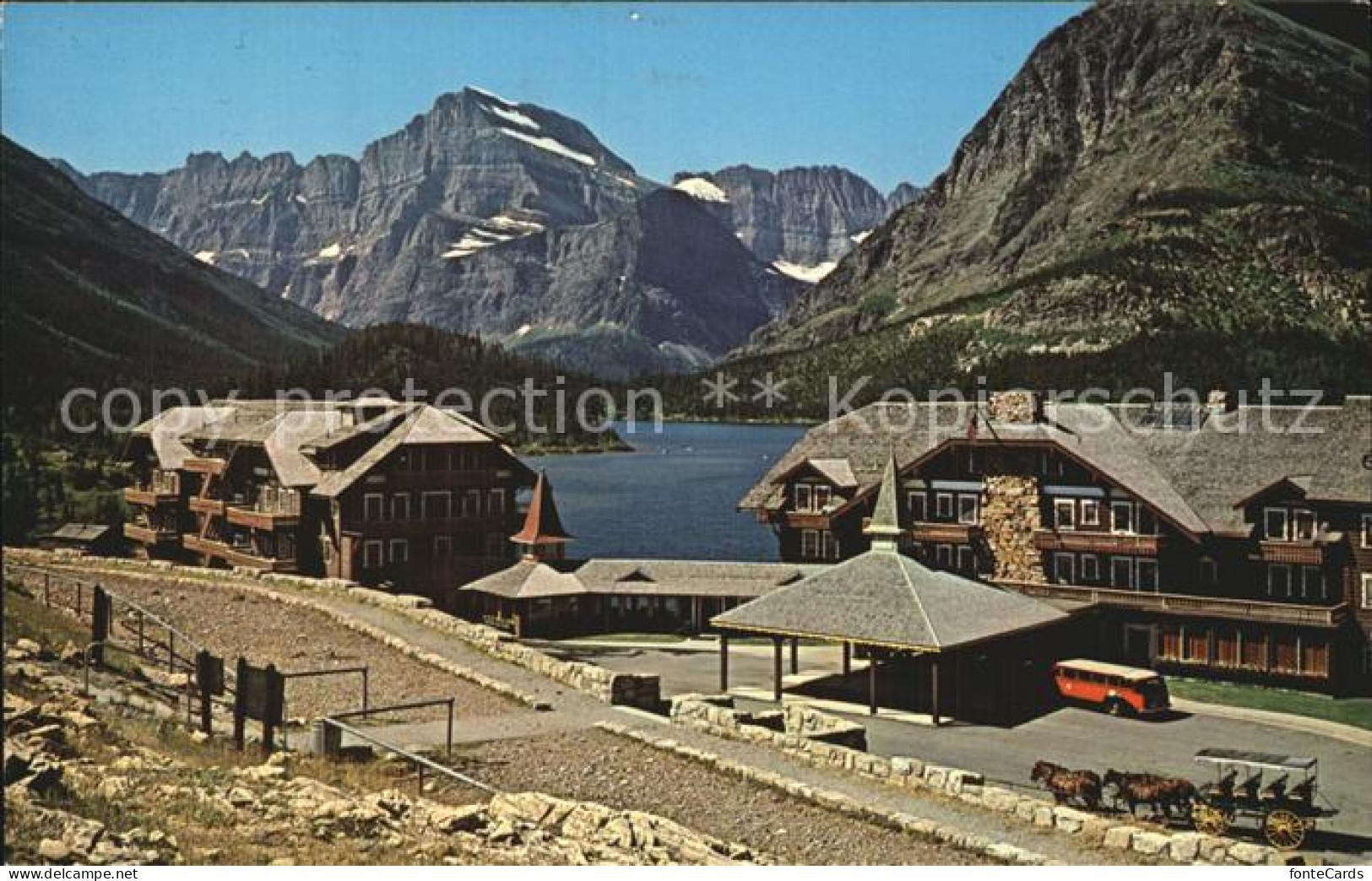 72456664 Montana_US-State Glacier Hotel Swift Current Lake - Altri & Non Classificati