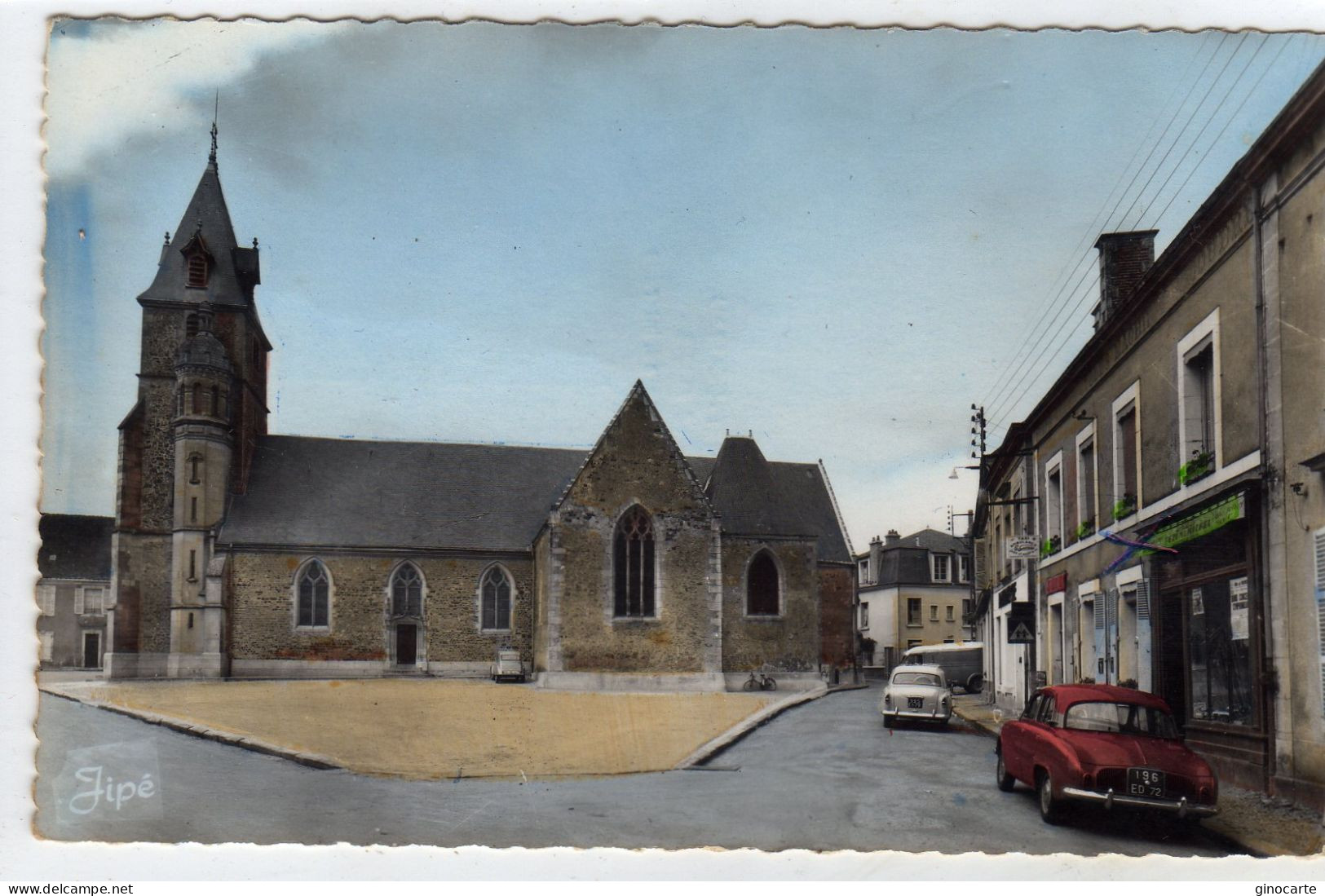 Marolles Les Braults Place De L'eglise - Marolles-les-Braults