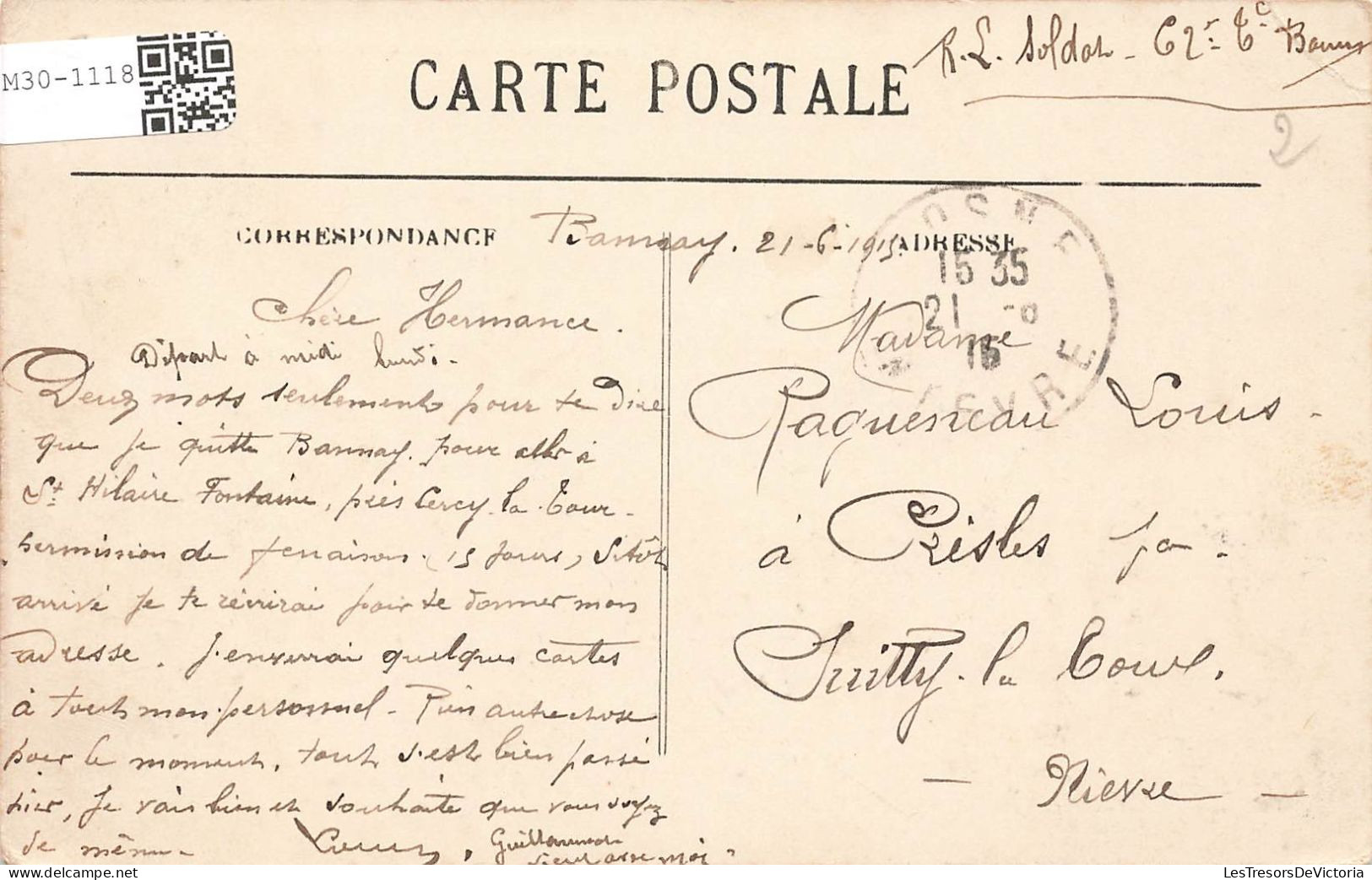 FRANCE - Sancerre - Le Viaduc De Saint Satur - Carte Postale Ancienne - Sancerre
