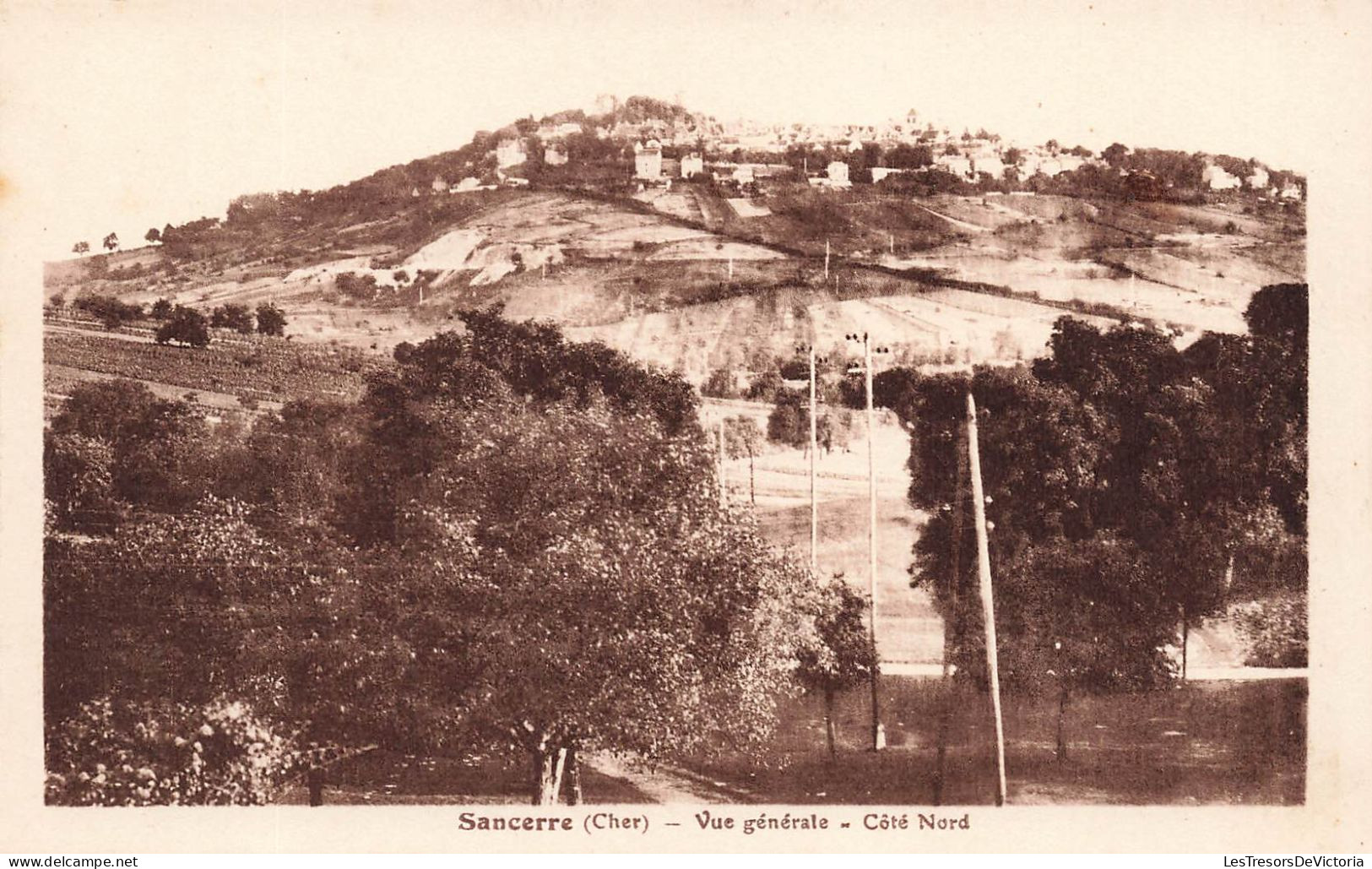 FRANCE - Sancerre - Vue Générale - Côté Nord - Carte Postale Ancienne - Sancerre