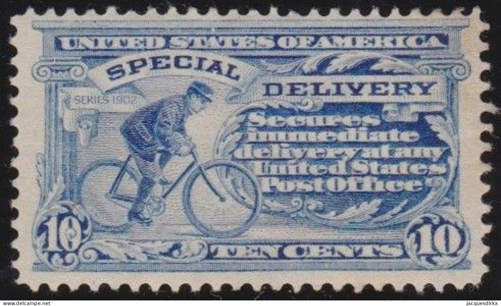 USA    .    Yvert    .  Express  8  (2 Scans)  .   Perf.  12    .    *     .   Mint-hinged - Unused Stamps