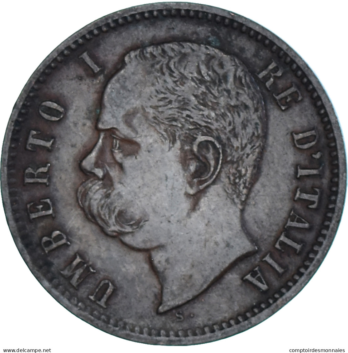 Monnaie, Italie, Umberto I, 2 Centesimi, 1900, Rome, TTB+, Cuivre, KM:30 - 1878-1900 : Umberto I