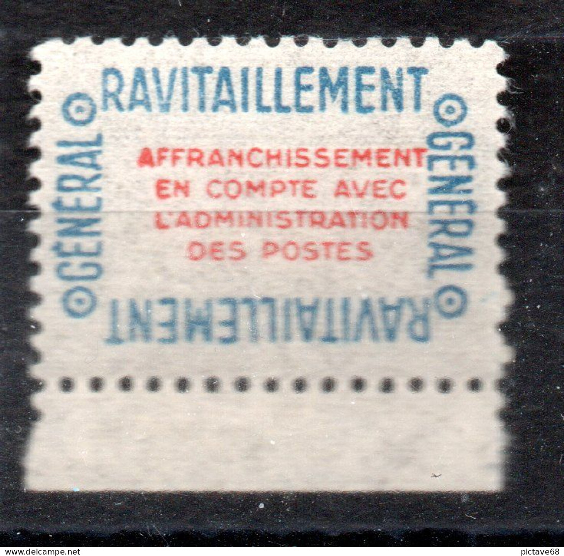 FRANCE / TIMBRE DE RAVITAILLEMENT N° 15A NEUF ** - Neufs