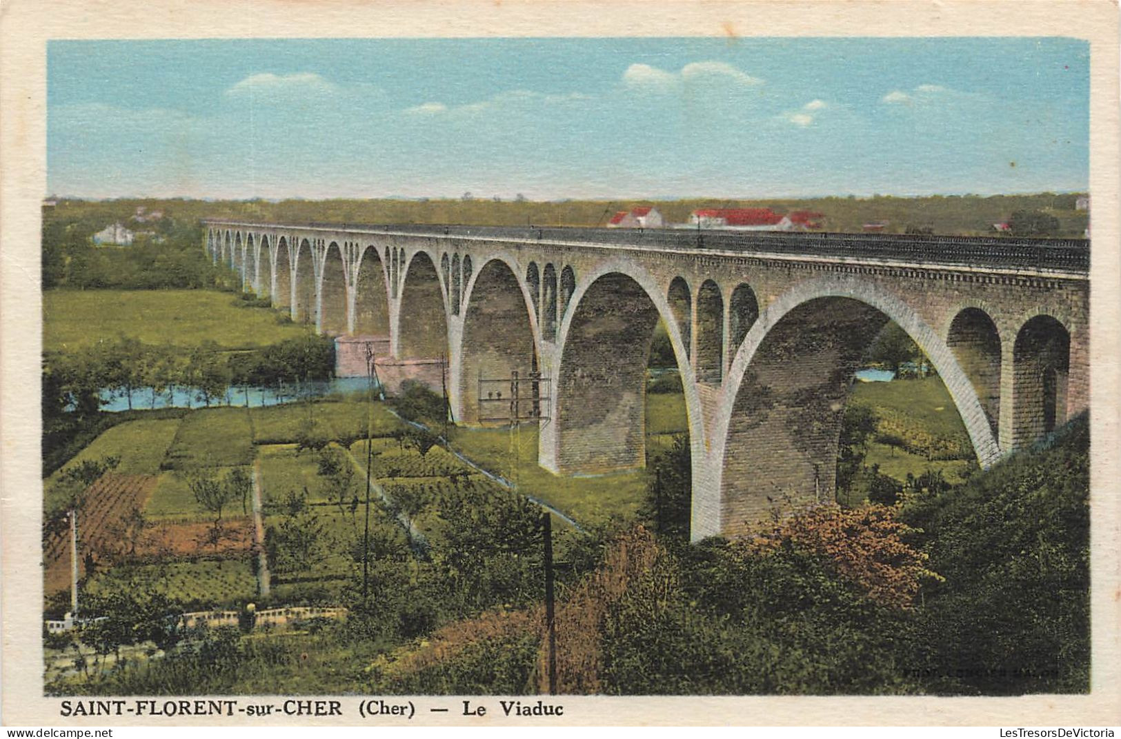 FRANCE - Saint Florent Sur Cher - Le Viaduc - Carte Postale Ancienne - Saint-Florent-sur-Cher