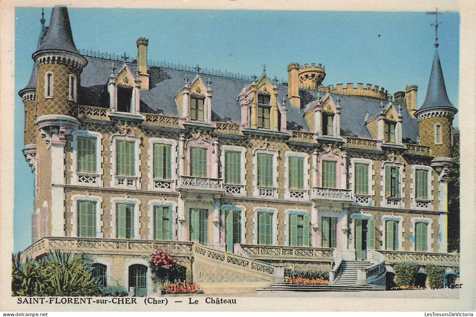 FRANCE - Saint Florent Sur Cher - Le Château - Carte Postale Ancienne - Saint-Florent-sur-Cher