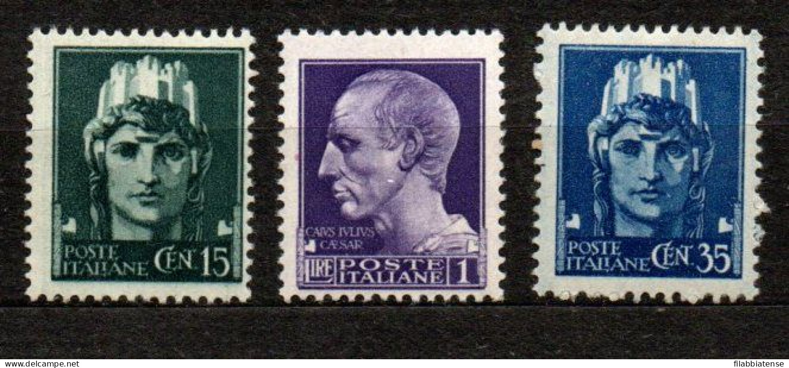 1945 - Italia - Luogotenenza 526/28 Imperiale Con Fasci    ------ - Ongebruikt